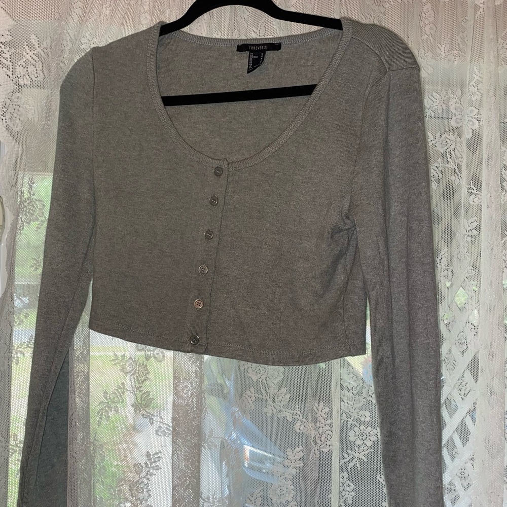 Cropped Forever 21 Cardigan